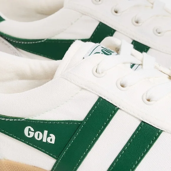Gola White and Green Sneakers - Picture 5 of 11
